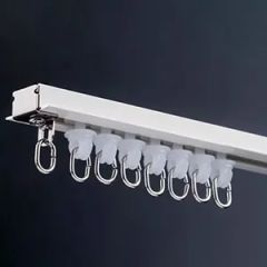 Space Saving Curtain Tracks for Compact Rooms Origin China Model NO. WY-CT Type Flatted Track Track Number Double Trademark - Image 1