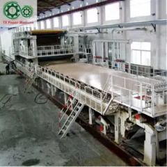 High Quality Fourdrinier Multi Dryer Type Production Kraft Carton Corrugated Paper Perforating Making Recycling Machine - Image 2
