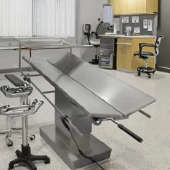 Reusable Veterinary Hydraulic Operating Table Lifting Tilt V-Top Surgery Diagnostic Treatment for Large Animals - Qufu Lekang Medical Technology Group Co., Ltd.