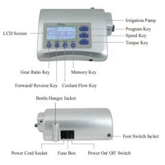 China 210W 20: 1 Speed Reduction Handpiece Dental Implants Machine - Image 5