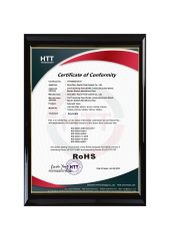 RoHS Certificate of Solenoid Valve certificate from Shenzhen Keyto Fluid Technology Co., Ltd.