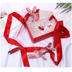 2025 New Valentine's Day Love Gift Packaging Gift Box with Bow Ribbon - Image 2