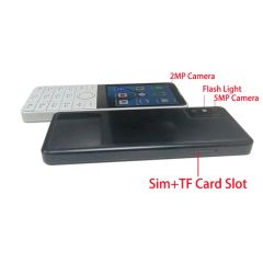 Smart Feature Mobile Phone with Keypad and Touch Display Dual SIM Card 2.8 Inch Touch Screen Button 4G Mobile Android Keypad Phone - Image 3