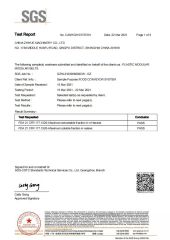 FDA certificate from Shanghai Zhiyue Machinery Co., Ltd.