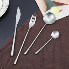 Stainless Steel Silverware Set Table Knife Fork Spoon Teaspoon Cutlery Classic - Jieyang Chuanxin Hardware Product Factory