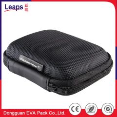 Earphone Carrying Storage Black Hard EVA Tool Case MOQ 500 Type Bag Trademark OEM Gender Unisex Size 90*40*35mm Hardness 75 - Image 1