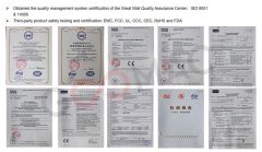Certificates certificate of Shenzhen GooMac Technology Co., Ltd. – certificate photo, supplier certificates section