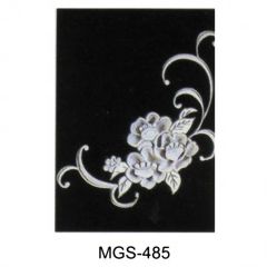 Granite Flower Sandblasting for Custom Color Blue Model NO. 485 Style as Request HS Code 68029311 Surface Polished Size as Per - Image 1