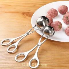 Customized Stainless Steel Ball Making Kitchen Tool Fried Fish Ball Rice-Meat Dumplings - Image 5