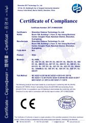 ROHS dildo certificate from Shenzhen Gelances Technology Co., Ltd