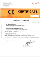 CE Certificate certificate of Shanghai Tayor Heavy Industry (Group) Co., Ltd. – certificate photo, supplier certificates section