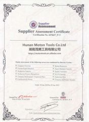 CERTIFICATE 1 certificate from Hunan Moton Tools Co., Ltd.
