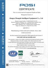 ZD certificates certificate of Jiangsu ZhongDa Intelligent Equipment Co., Ltd. – certificate photo, supplier certificates section