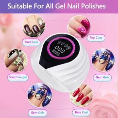 High Power 268W UV LED Nail Lamp Fast Dryer Nail Curing Light - Image 6