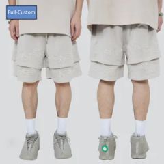 Custom Mesh Rack Basketball Contrast Embroidery Mesh Shorts Type Pants Size Custom Pattern Logo Origin China Gender - Image 4
