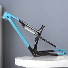 2023 Custom Carbon Full Suspension MTB Frame 29'' T1000 Boost 148mm 29er Carbon Fiber Mountain Bicycle Frame - Image 1