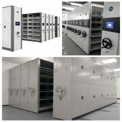 Mobile Intensive Shelf Factory Storage Files Library Mobile File Storage Anti - Static Mobile Shelving Library Movable Document Storage Mobile Storage Systems - Image 4