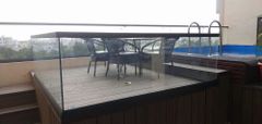 Bar Aluminum Deck Railings Style Slim Design Bar Color Wooden Brand Jindal Position Front Thickness 12 MM Usage/Application - Image 1