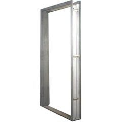 Rectangular Silver Metal Door Frame, Surface Finishing: Galvanised - Image 1