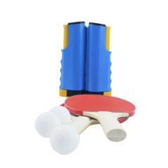 Portable Table Tennis Racket Set with Net - Image 2
