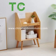 TCBS008 Bamboo Wood Storage Holders Rack Natural 1Y MOQ500 Trademark TC Condition New Folded Unfolded Model NO. TCBS008 HS Code 4419190000 - Image 1