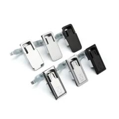 Keyed Zinc Alloy Push Button Compression Lock for Control Panel Enclosure Doors - Image 3