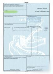 CO certificate from QINGDAO SUNTEK INTERANTIAONL TRADING CO., LTD.