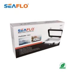 Seaflo Rectangle Shape Boat Porthole Window Trademark SEAFLO Specification CE Model NO. SFPP1-04 HS Code 7007111090 Open Style - Image 3
