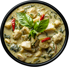 Grünes Thai Curry Texture Creamy Allergens Soja Shelf Life 18 Monate Packaging 2,5 kg - 5 kg PP Eimer Dietary Restrictions Vegan, Gluten- & Laktosefrei - Image 1