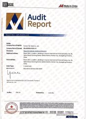 SGS Audit Certificate certificate from Foshan T&C Steel Co., Ltd.
