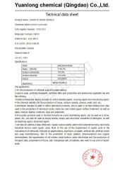 TDS of CAUSTIC SODA PEARLS certificate from Cangzhou help poultry equipment Co., Ltd.