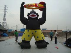 Inflatable Gorilla Balloon for Advertising Weight 15kg Standard EN71 Model NO. IG-002 Trademark YOLLOY Price Negotiable HS Code - Image 2