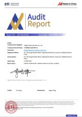 Made in China Certification certificate from Ningbo Yadai Cosmetics Co., Ltd.