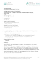 EPR certificate from Nantong Zhenhuan Trade Co., Ltd.