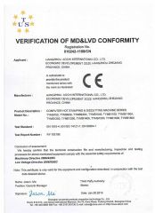 CE For TYMB certificate of Hangzhou Aochi International Co., Ltd. – certificate photo, supplier certificates section