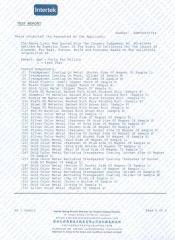 CA PROP 65 certificate from Guangzhou Zexin Leather Co., Ltd.