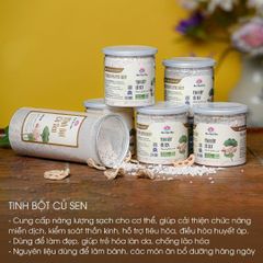 Pure Lotus Root Starch - Sen Quê B ác Material Lotus Root Brand Name Sen Quê Bác Place of Origin Vietnam Weight (kg) 150g, 250g, - Image 5