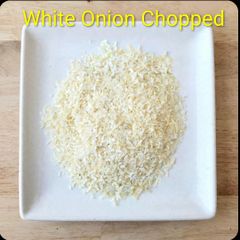 Premium Export Quality Dehydrated White Onion Chopped 3-5mm & 5-8mm Cut - 100% Natural, 5% Moisture Max, No Additives, - Image 2