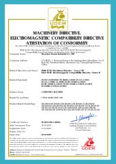 CE certificate of Shenzhen Danrel Industrial Co., Ltd. – certificate photo, supplier certificates section