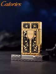 Calories Paint Surface Inflatable Emperor Shield High End Lighter Men s Gift - Image 1
