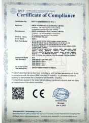 CE certificate from Zhongshan Xinfu Household Electronic Co., Ltd.