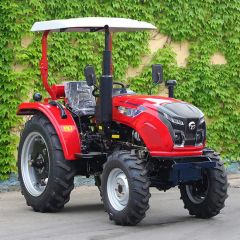 Mini 50HP 60HP 4WD Agricultural Tractor with Frame Color Red Size Small Condition New Drive Wheel 4WD Trademark Tohone Fuel Gas / - Image 3
