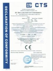 ce certificate of TAIZHOU HAOCHENG ELECTRIC CO., LTD. – certificate photo, supplier certificates section