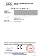 certificate certificate from Shanghai Sanran Industrial Co., Ltd.
