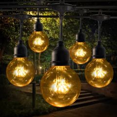 LED Colorful Light String Warm White Christmas Decorative G125 LED String Light - Image 3