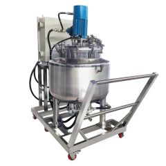 Korean Chemical Small Steam Heating Cosmetics High Speed Dispersion Mixing Tank - Image 3