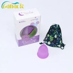 High Quality Menstrual Cup Medical Shape Cup Model NO. TSL Length 15-25ml Usage Built-in Time Used Night Specification - Image 3