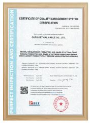 01 certificate from Shenyang Oufu Photoelectricity Technology Co., Ltd.