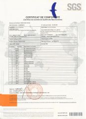 SGS Certificate certificate from Ningbo Salvador Piping System Co., Ltd.