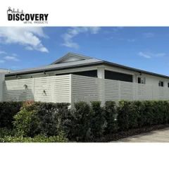 Custom Size Outdoor Aluminium Privacy Horizontal Fence for Security - Shandong Discovery Metal Products Co., Ltd.